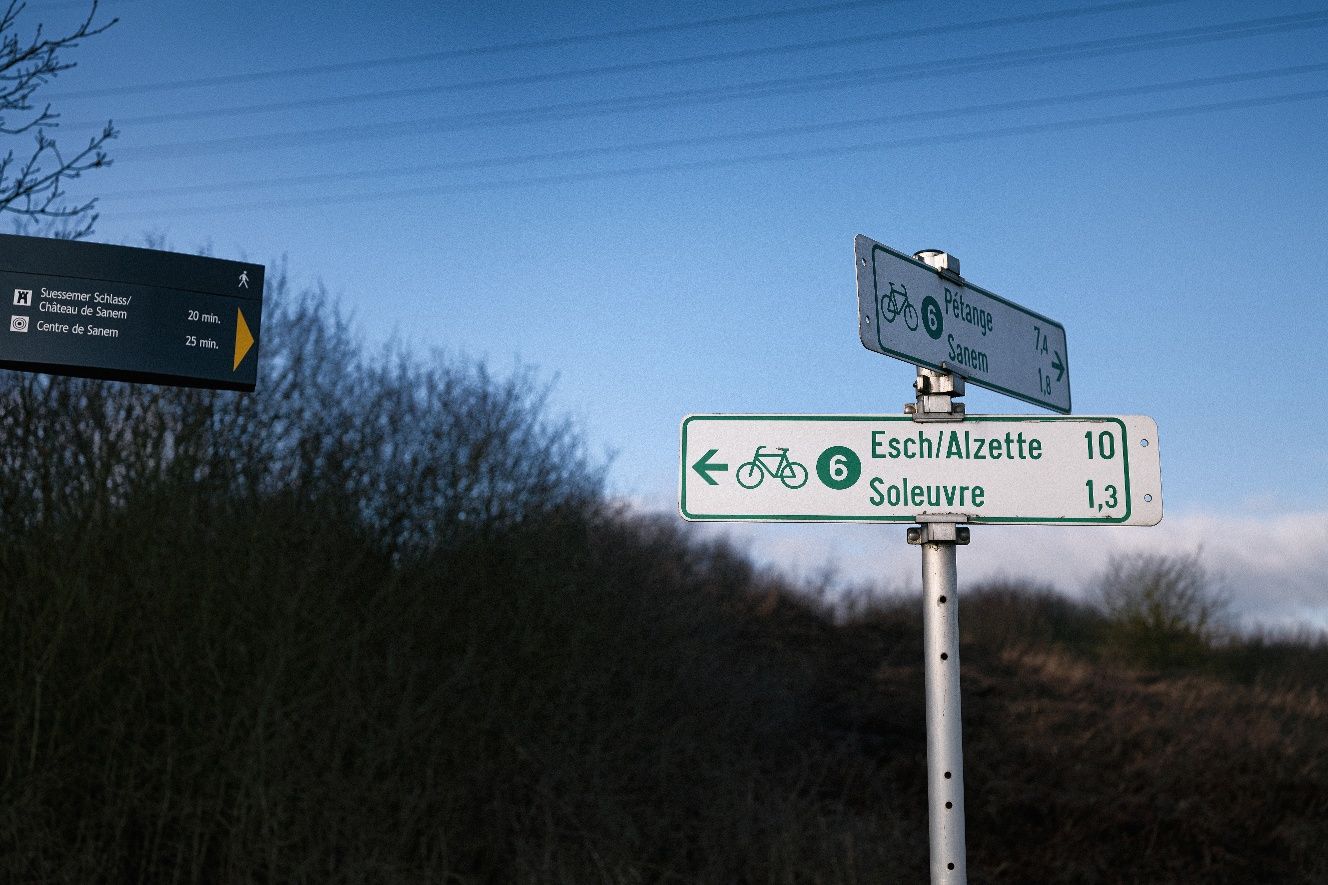Minett Cycle Vorschau: Streckenabschnitt Sanem-Bettembourg